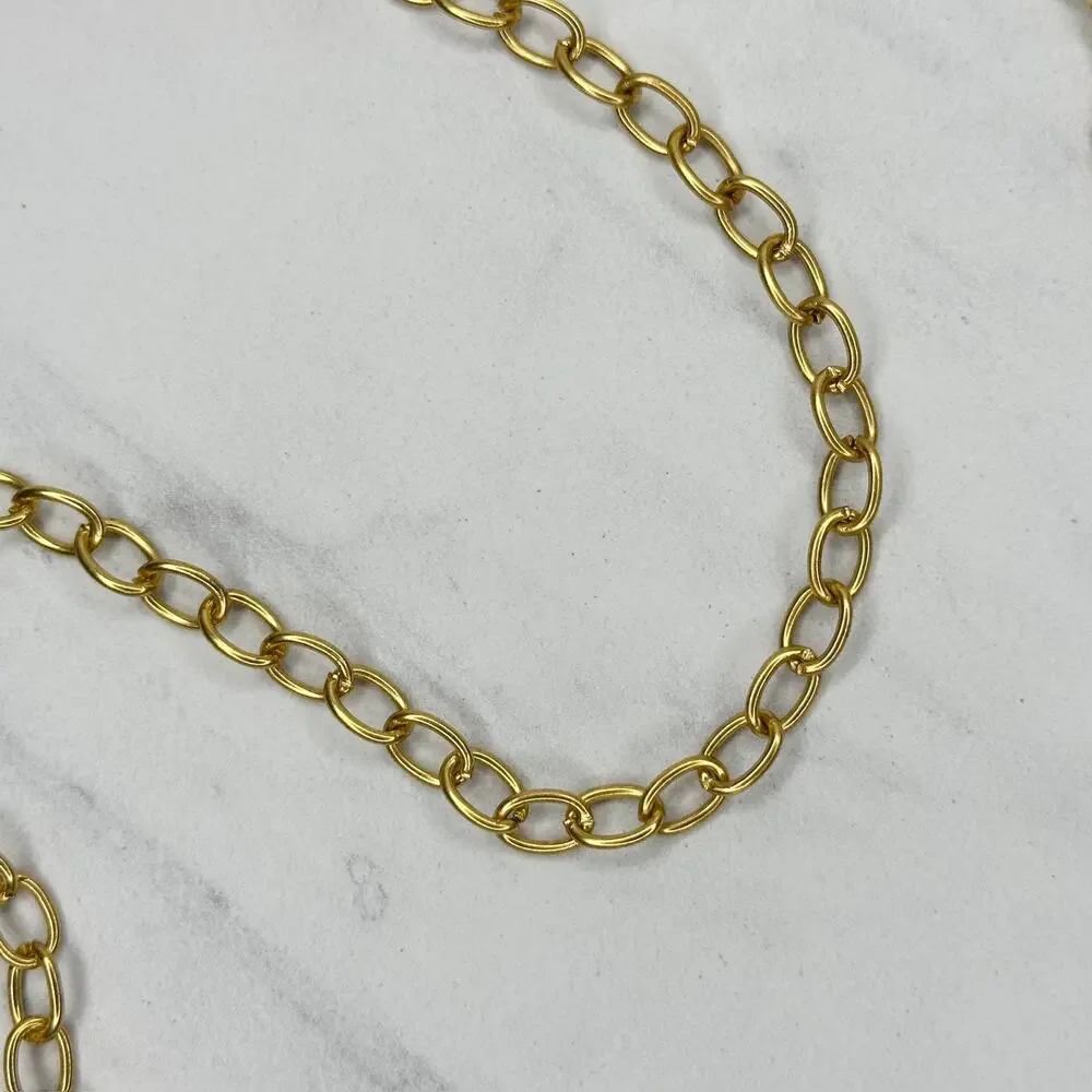 Western Concho Gold Chain Belt One Size (OS) ✨